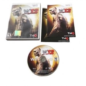 Nintendo Wii, W12 video game, wrestling
